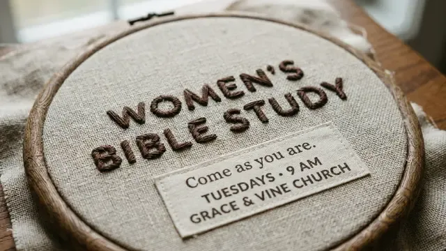 Women's Bible Study — Warp and Weft