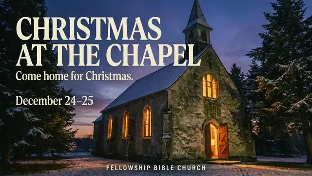 Christmas at the Chapel — Blue Hour Village